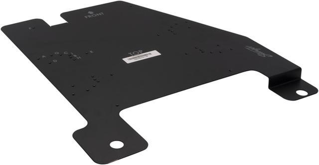 Alt view image 3 of 4 - Stinger JKUAMPBRKTD Drivers Side Under Seat Amplifier Bracket with STXKJW8 Underseat Amplifier 8-Gauge Wiring Kit Compatible with Wrangler JKU Unlimited (4-Door) Models 2011-2018
