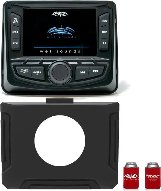 Main image of Stinger SPXRZRDASH 2014-2018 (19 CLASSIC) POLARIS RZR UNIVERSAL 3" GAUGE DASH KIT and Wet Sounds WS-MC2  Waterproof Radio