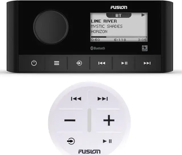 Main image of Fusion MS-RA60 Marine Stereo With 1 Fusion ARX70W Wireless Remote White