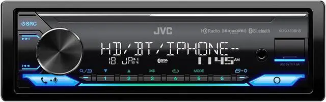 Alt view image 5 of 16 - JVC KD-X480BHS Digital Media Receiver