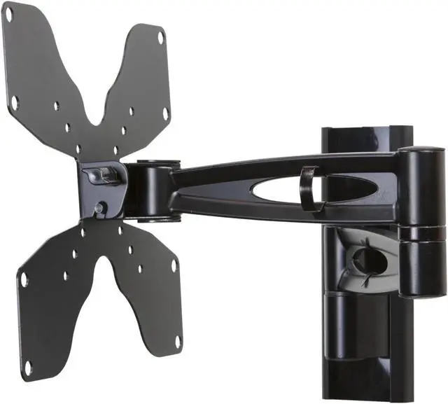 Alt view image 4 of 4 - Kanto L102 Tv Mounting package W/ Single outlet thru wall power kit