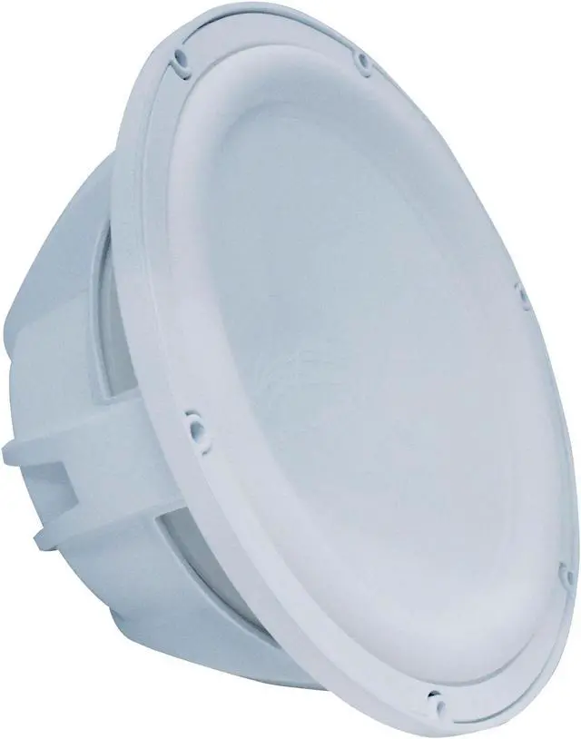 Alt view image 3 of 4 - Wet Sounds REVO 12 FA S4-W 12" White 4-Ohm Subwoofer with REVO 12XS-W-SSGRILL 12" Subwoofer Grill with RGB LED kit