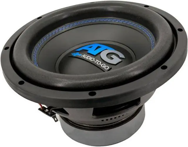 Alt view image 2 of 3 - ATG Audio 10 inch 2" 4-layer aluminum single voice coil 4 2 woofer bundle