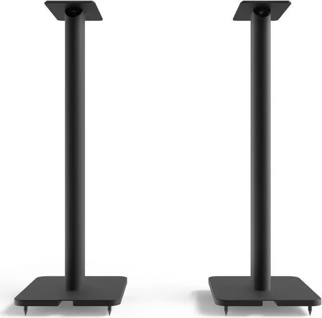 Alt view image 20 of 20 - Kanto SP26PL 26" Bookshelf Speaker Stands - Pair (Black)
