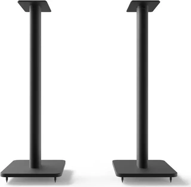 Alt view image 19 of 20 - Kanto SP26PL 26" Bookshelf Speaker Stands - Pair (Black)