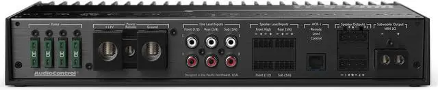 Alt view image 7 of 7 - AudioControl LC-5.1300 High-power Multi-channel Amplifier With Accubass®