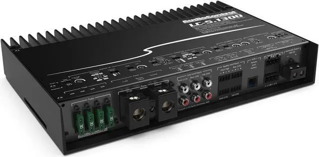 Alt view image 5 of 7 - AudioControl LC-5.1300 High-power Multi-channel Amplifier With Accubass®