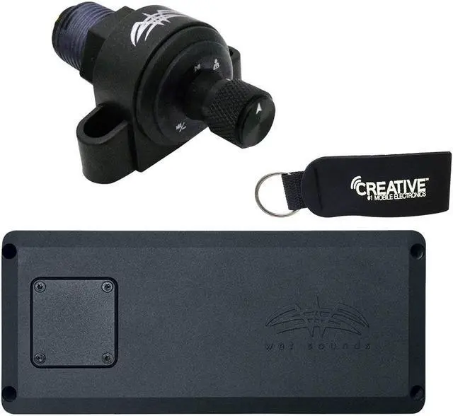 Main image of Wet Sounds STX-MICRO-4 Powersports 4-Channel Amp With WW-BTVC Bluetooth Receiver / Controller