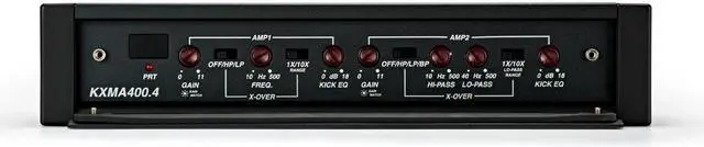 Alt view image 4 of 4 - Wet Sounds - Two Pairs Of RECON 6-XWW White 6.5" Speakers And A Kicker KXMA400.4 Marine Amplifier