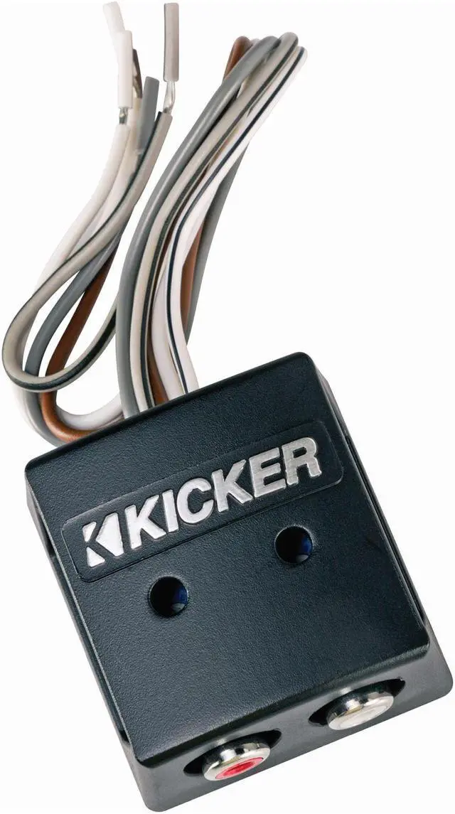 Alt view image 2 of 4 - Stinger SS1200XS 4GA Copper 1200W Complete Amplifier Wiring Kit with Kicker 46KISLOC 2-Channel Line Output Converter