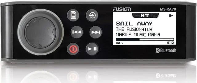 Alt view image 2 of 5 - Fusion Entertainment MS-RA70 Marine Entertainment System with Bluetooth