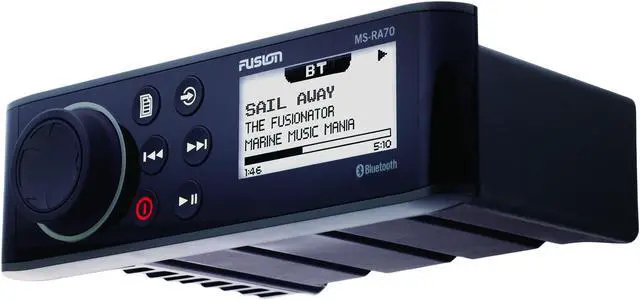 Alt view image 4 of 5 - Fusion Entertainment MS-RA70 Marine Entertainment System with Bluetooth