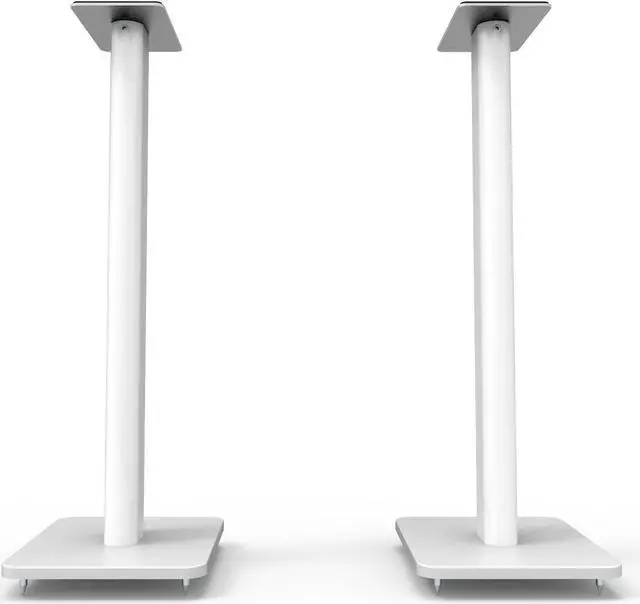 Alt view image 19 of 20 - Kanto SP26PL 26" Bookshelf Speaker Stands - Pair (White)