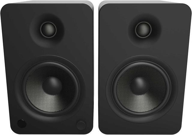 Alt view image 4 of 4 - Kanto YU6MB YU6 Matte Black 200W Peak Powered Speakers (Pair) with Kanto SUB8MB 8" 250W Powered Subwoofer - Matte Black