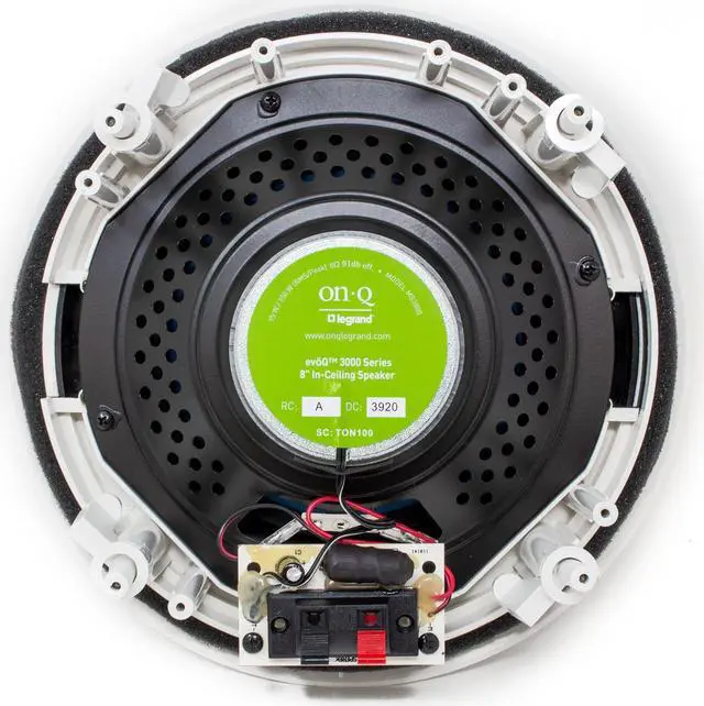Alt view image 2 of 4 - Legrand MS3800 3000 Series 8" In-Ceiling Speakers (Pair)