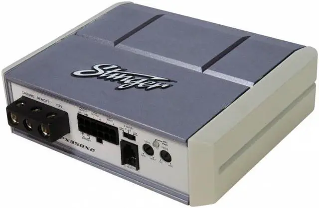 Alt view image 9 of 9 - Stinger SPX350X2 2Ch Micro 350 Watt Amplifier Compact For Mobile Applications
