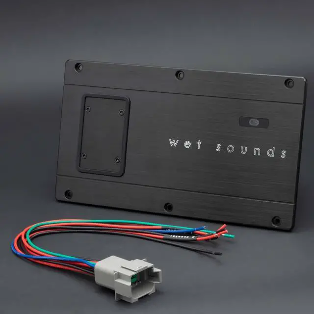 Alt view image 3 of 3 - Wet Sounds AR-AMP 2CH - Full Range Audio Roof 2-Channel Amplifier for Wet Sounds AR-5 Ranger Roof Audio System