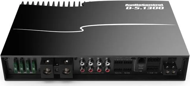 Alt view image 13 of 13 - AudioControl D-5.1300 5-Channel Car Audio Amplifier w/ Built-in DSP AccuBass