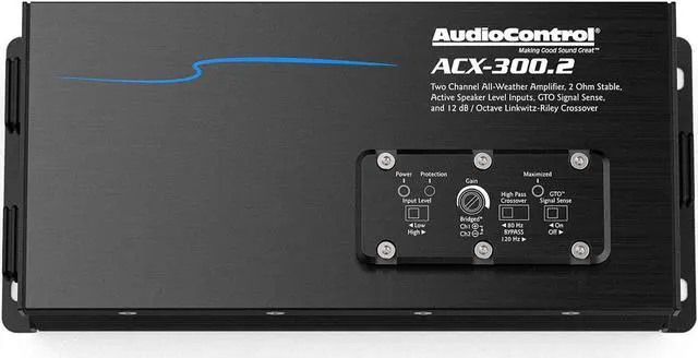 Alt view image 4 of 4 - AudioControl ACX-300.2 All Weather 2-Channel Amplifier