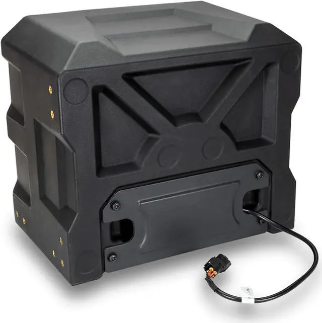 Alt view image 4 of 4 - SSV Works US-10U Universal 10" Subwoofer Enclosure with 48CWRT102 10" Shallow Mount Subwoofers 2-OHM DVC 400 Watt RMS