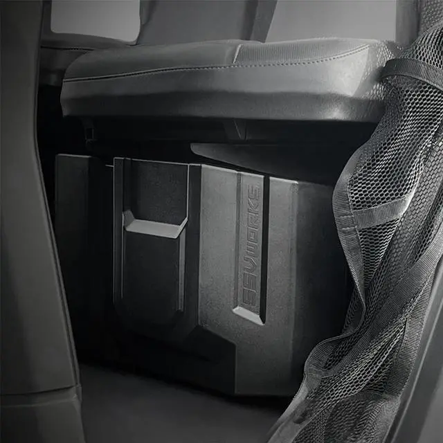 Alt view image 4 of 4 - SSV Works DF-US10U Unloaded Front Or Rear Under-seat 10" Sub Enclosure Compatible with Defender And Defender Max