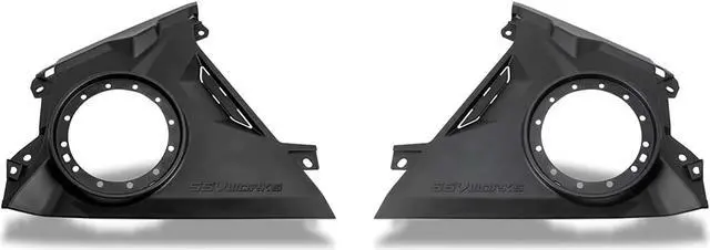 Main image of SSV Works 2024 Can-Am Maverick R Front-Dash 6.5" Speaker-Panels Unloaded