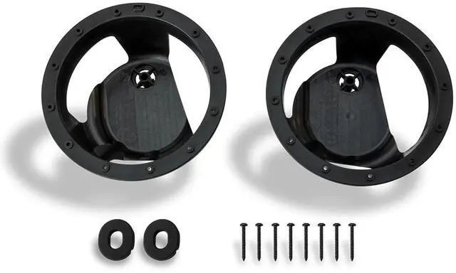 Alt view image 4 of 4 - SSV Works 2024 Can-Am Maverick R Front-Dash 6.5" Speaker-Panels Unloaded