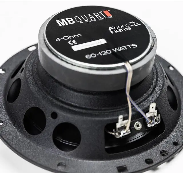 Alt view image 12 of 12 - MB Quart Formula 6.5 inch 2-way coaxial car speakers