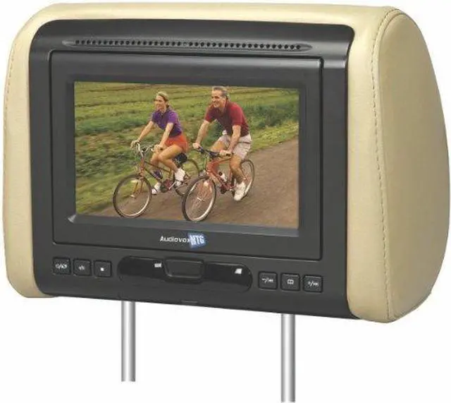 Alt view image 10 of 11 - Audiovox 7" Dual Mobile Video Headrest System
