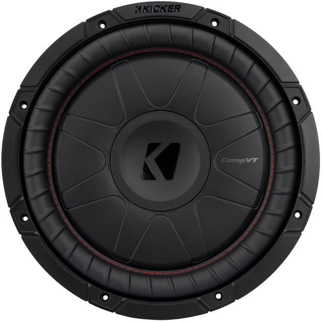 Main image of Kicker 52CVT124 CVT12 CompVT 12-Inch (30cm) Subwoofer, 4 Ohm SVC
