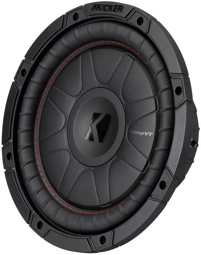 Alt view image 2 of 4 - Kicker 52CVT102 CVT10 CompVT 10-Inch (24cm) Subwoofer, 2 Ohm SVC