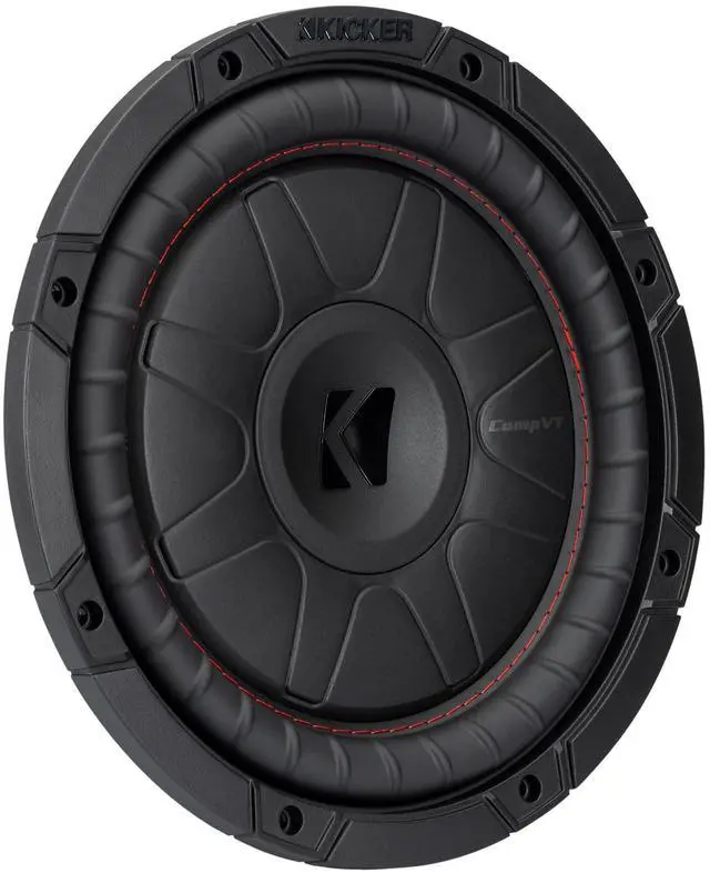 Alt view image 3 of 4 - Kicker 52CVT102 CVT10 CompVT 10-Inch (24cm) Subwoofer, 2 Ohm SVC