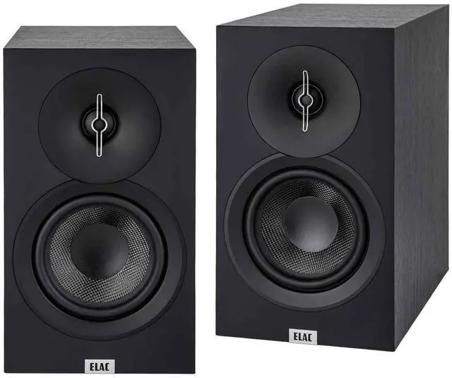 Alt view image 2 of 4 - ELAC LS10-B SPEAKER STANDS And DB53-BK BLACK BOOKSHELVES