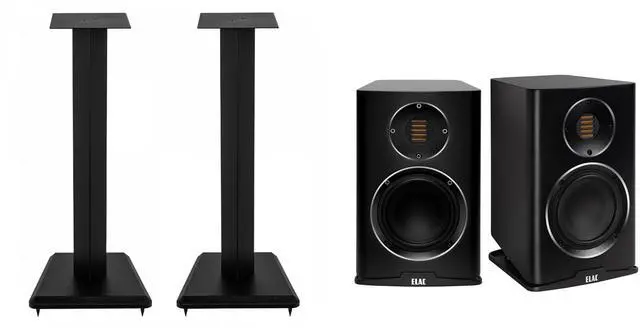 Main image of ELAC LS10-B SPEAKER STANDS And CARINA BS243.4-SB