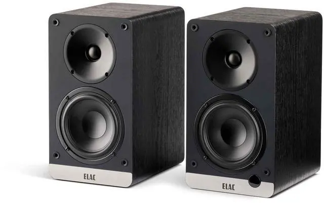 Alt view image 4 of 4 - ELAC LS10-B SPEAKER STANDS And DEBUT ConneX BOOKSHELVES-BLACK
