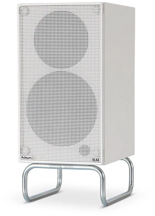 Alt view image 3 of 4 - ELAC LS10-B SPEAKER STANDS And DEBUT ConneX ADSUM BOOKSHELVES-CREAM