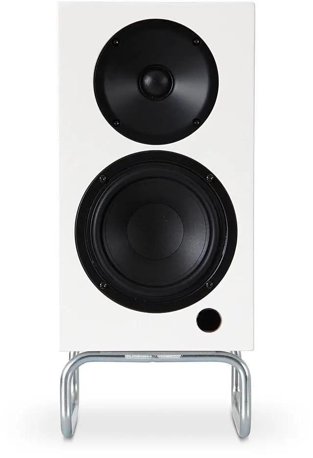 Alt view image 4 of 4 - ELAC LS10-B SPEAKER STANDS And DEBUT ConneX ADSUM BOOKSHELVES-CREAM