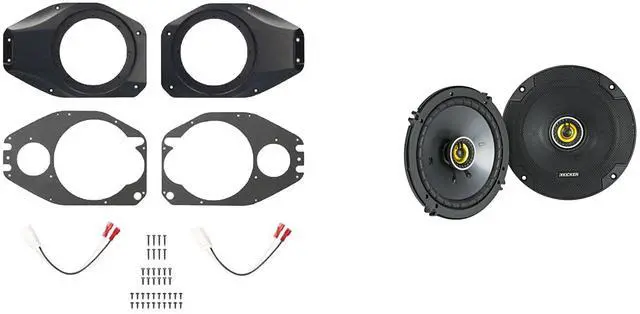 Main image of Kicker 6.5" 46CSC654 Speaker Upgrade, Includes JP-1015 Compatible with 2018-UP JL, 2020-UP Gladiator
