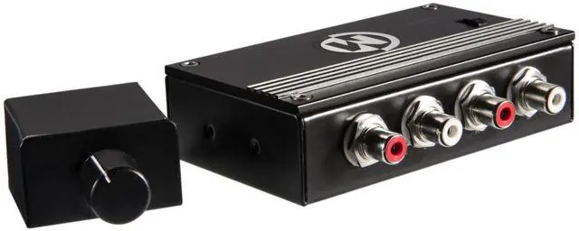 Alt view image 2 of 4 - Stinger SS1200XS 4GA Copper 1200W Amplifier Wiring Kit with Memphis LLD2A 2-Channel Line Output Converter/Line Driver