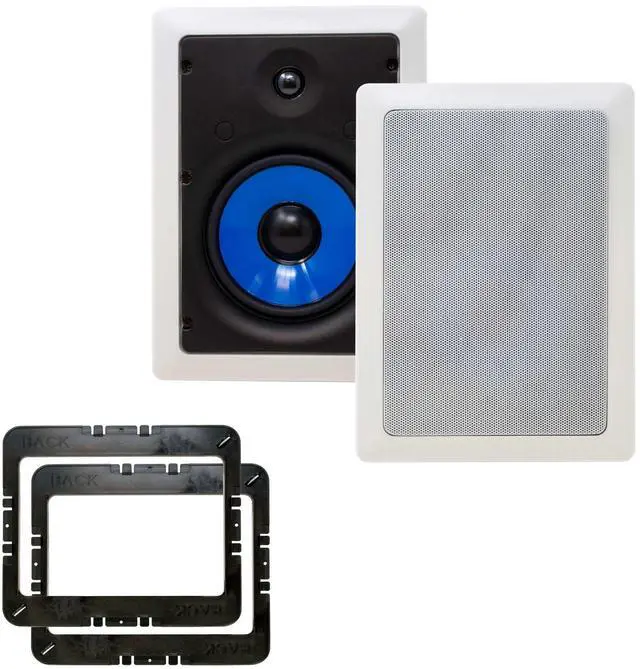 Main image of Legrand HT5651 5000 Series 6.5" In-Wall Speakers 1 Pair 2 Speakers total with In Wall Mounting Brackets