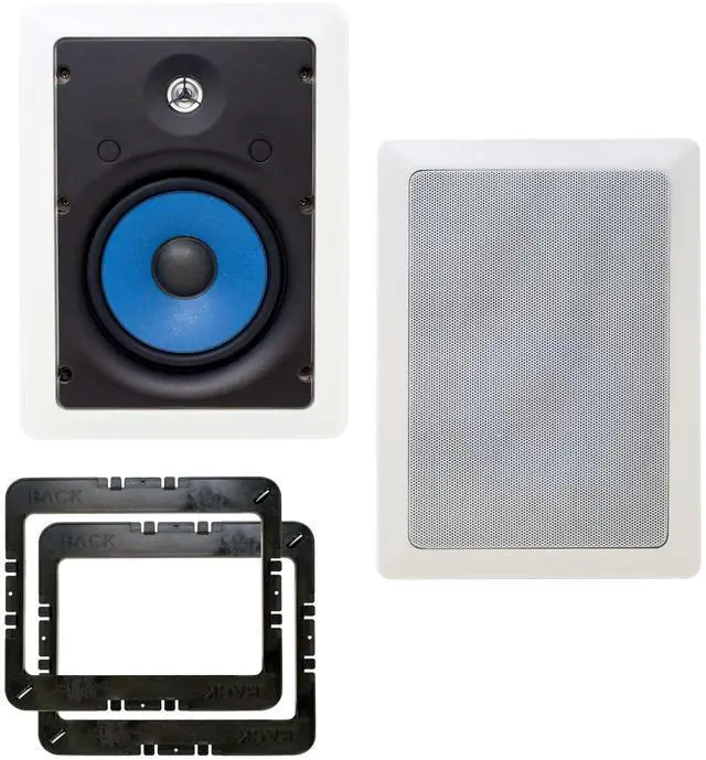 Main image of Legrand MS3651 3000 Series 6.5" In-Wall Speakers 1 Pair 2 Speakers total with In Wall Mounting Brackets
