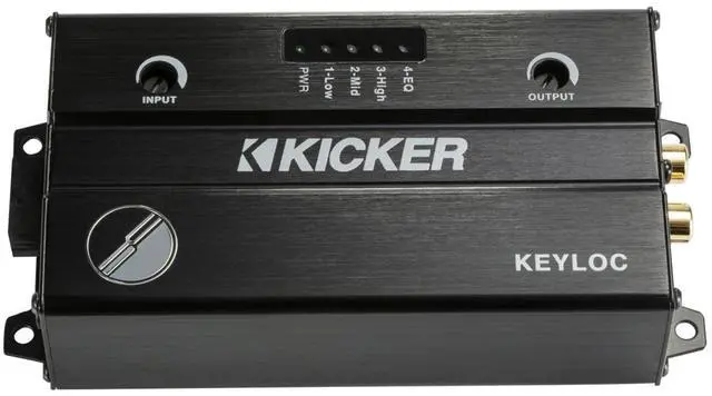 Alt view image 2 of 4 - Stinger SS1200XS 4GA Copper 1200W Complete Amplifier Wiring Kit, Kicker 47KEYLOC2 Smart 2-Channel Line Output Converter