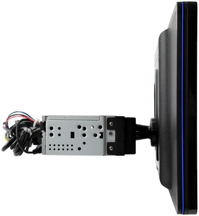 Alt view image 8 of 9 - Jensen CAR1415 14" 1-DIN/2-DIN Multimedia Receiver with CarPlay and Android Auto