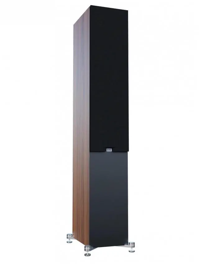 Alt view image 3 of 4 - Elac Debut 3.0 Walnut 5.25 Inch Towers With 5.25 Inch Center