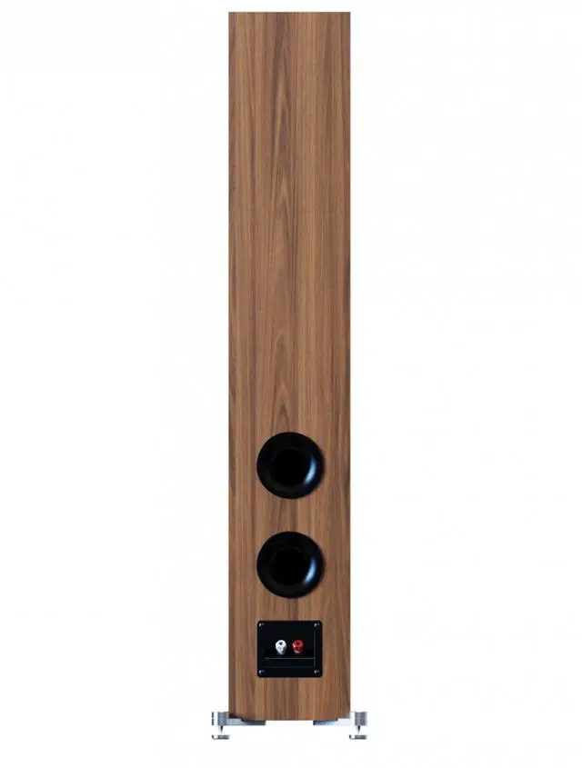 Alt view image 4 of 4 - Elac Debut 3.0 Walnut 5.25 Inch Towers With 5.25 Inch Center