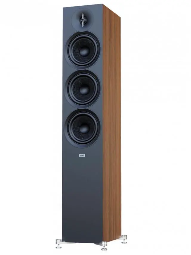 Alt view image 2 of 4 - Elac Debut 3.0 Walnut 6.5 Inch Towers With 6.5 Inch Center