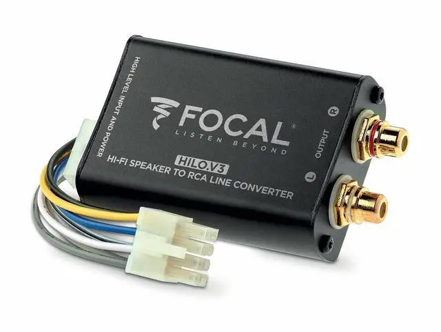 Main image of Focal FPSHiloV3 High Level To RCA Line Stereo Converter