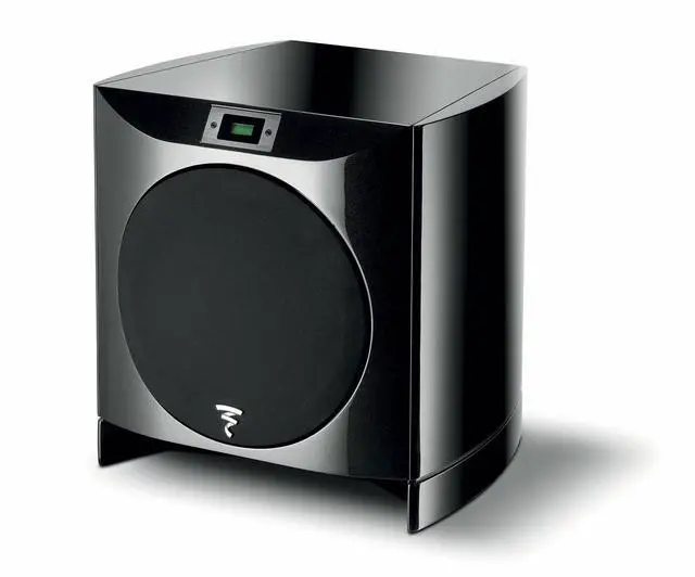 Alt view image 2 of 3 - Focal JMLELECSW1000BE-BLA ELECTRA SW1000 Be Active Subwoofer - Black Ash