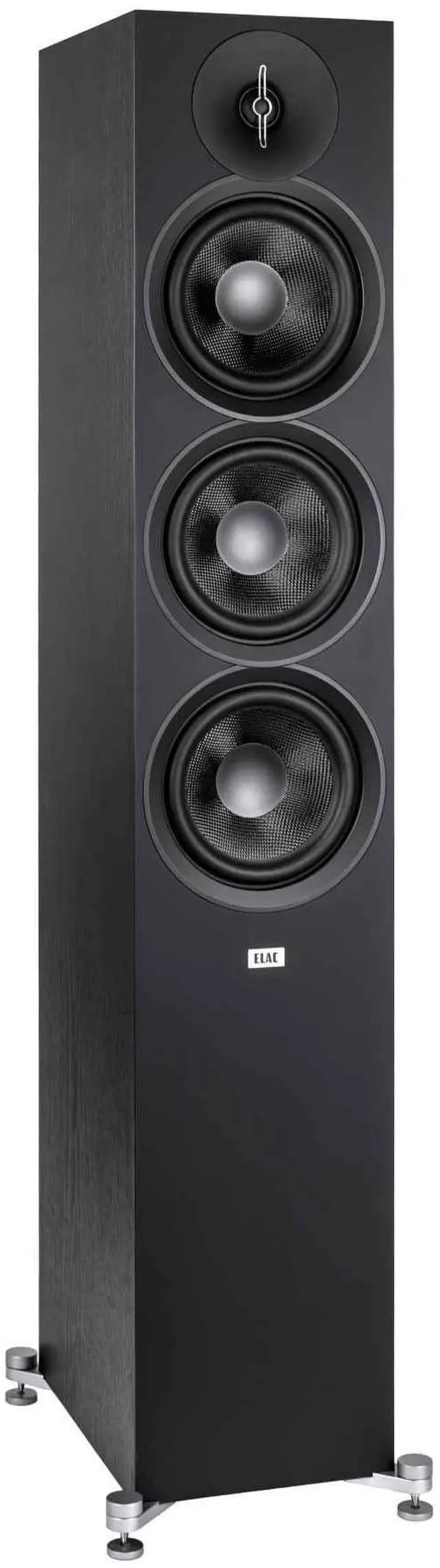 Alt view image 2 of 4 - Elac Debut 3.0 Df63 Black Tower Speakers (Pair) With Debut 10 Inch Subwoofer