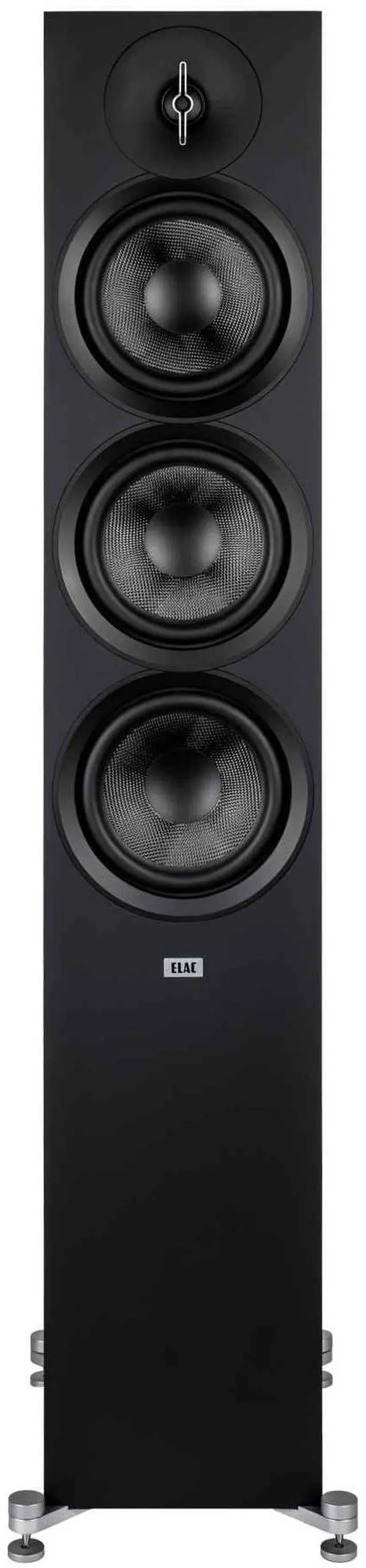 Alt view image 4 of 4 - Elac Debut 3.0 Df63 Black Tower Speakers (Pair) With Debut 10 Inch Subwoofer